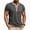 L5-Dark Gray, variant on Men's Henley Shirts Waffle Knit Short Sleeve Button T-Shirts with Pockets Color Block Tee Shirts Lightweight Summer Vintage Casual Basic Tee,Light Blue 2XL