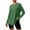Green, variant on Zylanna Women's Crew Neck Long Sleeve Tunic Tops, Loose Fall Soft Breathable Thumb Hole Casual Workout Shirts for Daily Athletic Outdoor Wear Blue