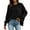 Noir, variante sur Cathalem Chandail pour Femme à Manches Longues, Col Rond, Doux et Chaud, Tricot, Chandails, Rose G