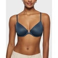 thumbnail image 2 of Women's Mesh Front Closure Bras Unlined Sheer Demi No Padding Underwire Bra, 2 of 6