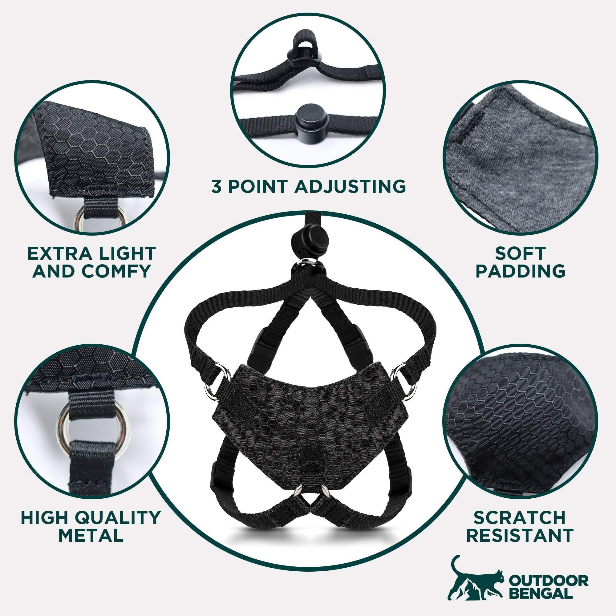Houdini™ Escape Proof Cat Harness