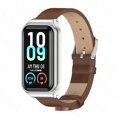 thumbnail image 1 of Huami Amazfit Band 7 Correa De Cuero Pulsera De Reloj Inteligente De Reemplazo Deportivo Con Funda De Metal Para Band7 Gao Jiahui unisex, 1 of 2