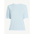 thumbnail image 5 of Scoop Women's Shoulder Pad T-Shirt, 5 of 5