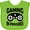 Apple Green, variant on Inktastic Gaming in Progress Gamer Boys or Girls Baby Bib