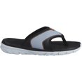 thumbnail image 1 of Dare 2B - Sandalias chanclas modelo Xiro para hombre (Gris Gravity/Naranja Shock), 1 of 3