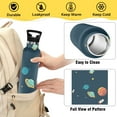 thumbnail image 4 of Kids Insulated Stainless Steel Sports Water Bottle 600ml (20oz), BPA-Free Space Planets and Stars, 4 of 6