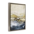 thumbnail image 3 of Stupell Industries Contemporary Mountain Lake Abstraction Brown Floating Frame Canvas Art, 25 x 31, by Design Fabrikken, 3 of 8