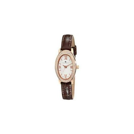 Charles-Hubert, Paris Women's 6905-RG Premium Collection Analog Display Japanese Quartz Brown Watch