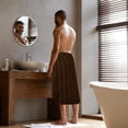 thumbnail image 4 of Utopia Towels 4 Pack Premium Extra Large Bath Towels Set, 30 x 60 Inches 100% Ring Spun Cotton, Lightweight and Highly Absorbent Quick Drying Towels, Perfect for Daily Use Dark Brown, 4 of 8
