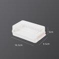 thumbnail image 2 of 2 Pcs Rectangular Cheese Storage Box Butter Container Designed For Cold Storage, 2 of 7