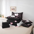 thumbnail image 6 of Castle Fairy Cartoon Cats Bedding Comforter Set,Animal Pet Full Bedding Set, 6 of 8