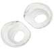 thumbnail image 1 of 2 pares de taloneras ortopédicas, plantillas correctoras de gel adhesivas para zapatos, 1 of 7