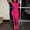 #460-Hot Pink, variant on Women's Workout Bodysuit, Short Sleeve Backless Slim Fit with Butt Lifting, for Gym and Daily Use