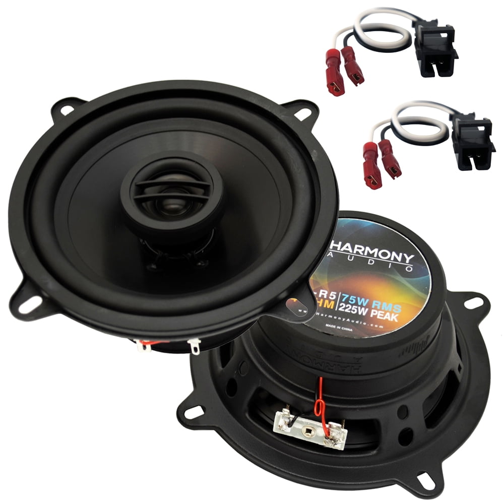 Harmony Audio Speaker Upgrade Package For 2000-2005 Cadillac DeVille - 6.5", 5.25", & 6x9" Speakers With Grills