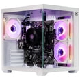 thumbnail image 1 of Gabinete Gamer NACEB STARFALL Micro ATX Mini Torre 3 Fan Cristal Templado ARGB blanco, 1 of 5