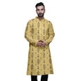 thumbnail image 3 of Atasi Indian Long Kurta For Mens Summer Wear Cotton Poplin Wedding Kurta Shirt, 3 of 7
