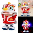 thumbnail image 2 of JZROCKER Sound Light Toy for Kids Lion Dancing Doll Walking Musical Toy with Lights, 2 of 10