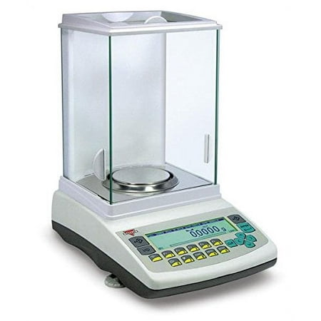Torbal AGN200 Analytical Balance, USB Interface and Graphical LCD Display, 200 g Capacity x 0.0001 g Readability with Au