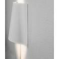 thumbnail image 2 of LED "Surface Wave" Alluring Curved Metal Wall Light 10"h x 16"w, 2 of 7