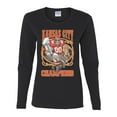 thumbnail image 2 of Wild Bobby, Kansas City 2020 World Champions KC Fantasy Football Fans ,Sports, Women Graphic Long Sleeve Tee, Black, Small, 2 of 4