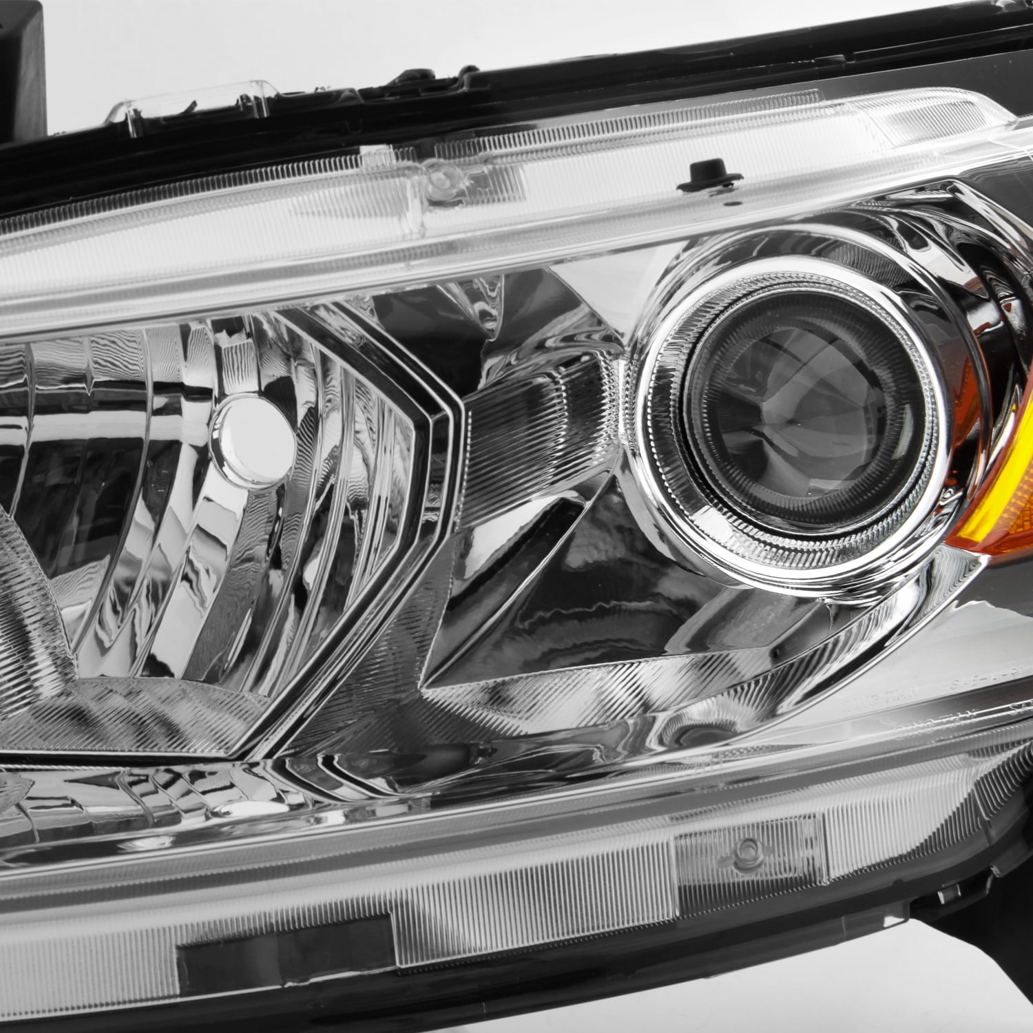 AKKON - Fits 2008-2012 Honda Accord 2Door Coupe Chrome Halogen Type Headlamps Driver+Passenger Headlights Pair