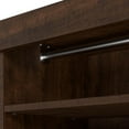 thumbnail image 3 of Bestar Pur 36W Closet Organizer in Chocolate - Engineered Wood, 3 of 8