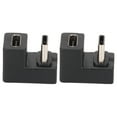 thumbnail image 1 of USB C Coupleur USBC, 2 Pcs Convertisseur Convertisseur USBC Degré Câble USBC Design de Nouvelle Génération, 1 of 14