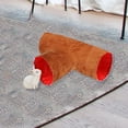 thumbnail image 5 of Hamster hedgehog tunnel is used for gerbil small animals cute three-way tunnel, 5 of 5