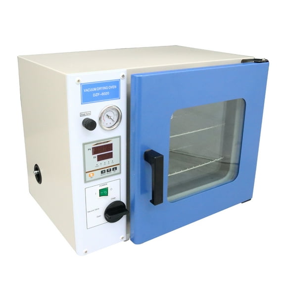 INTBUYING 0.9 Cu Ft Vacuum Drying Heat Treat Oven Industrial Lab Temperature Control