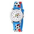 thumbnail image 2 of 3D Relief Trend Fashion Sports Childrens Football Pattern Quartz Watch Gift, 2 of 9
