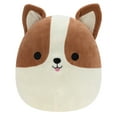 thumbnail image 1 of Squishmallows 12" Plush - Reginald - Brown and White Corgi), 1 of 3