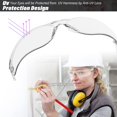 thumbnail image 4 of Gafas de seguridad Salfboy, paquete de 100, gafas transparentes ANSI Z87.1, 4 of 7