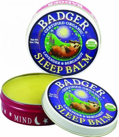 Badger Sleep Balm 2 oz Tin - Lavender and Bergamot