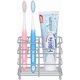 thumbnail image 2 of Small Toothbrush Holder for Bathroom, 5 Slots Silver Stainless Steel Bathroom Accessories Organizer, 2 of 4