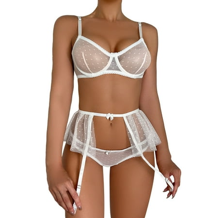 Xuewenshw Women s Lingerie Sexy Crotchless Lingerie for Women Sexy Pajamas Women Sleepwear Women Sexy Lingerie Babydoll Nightgown