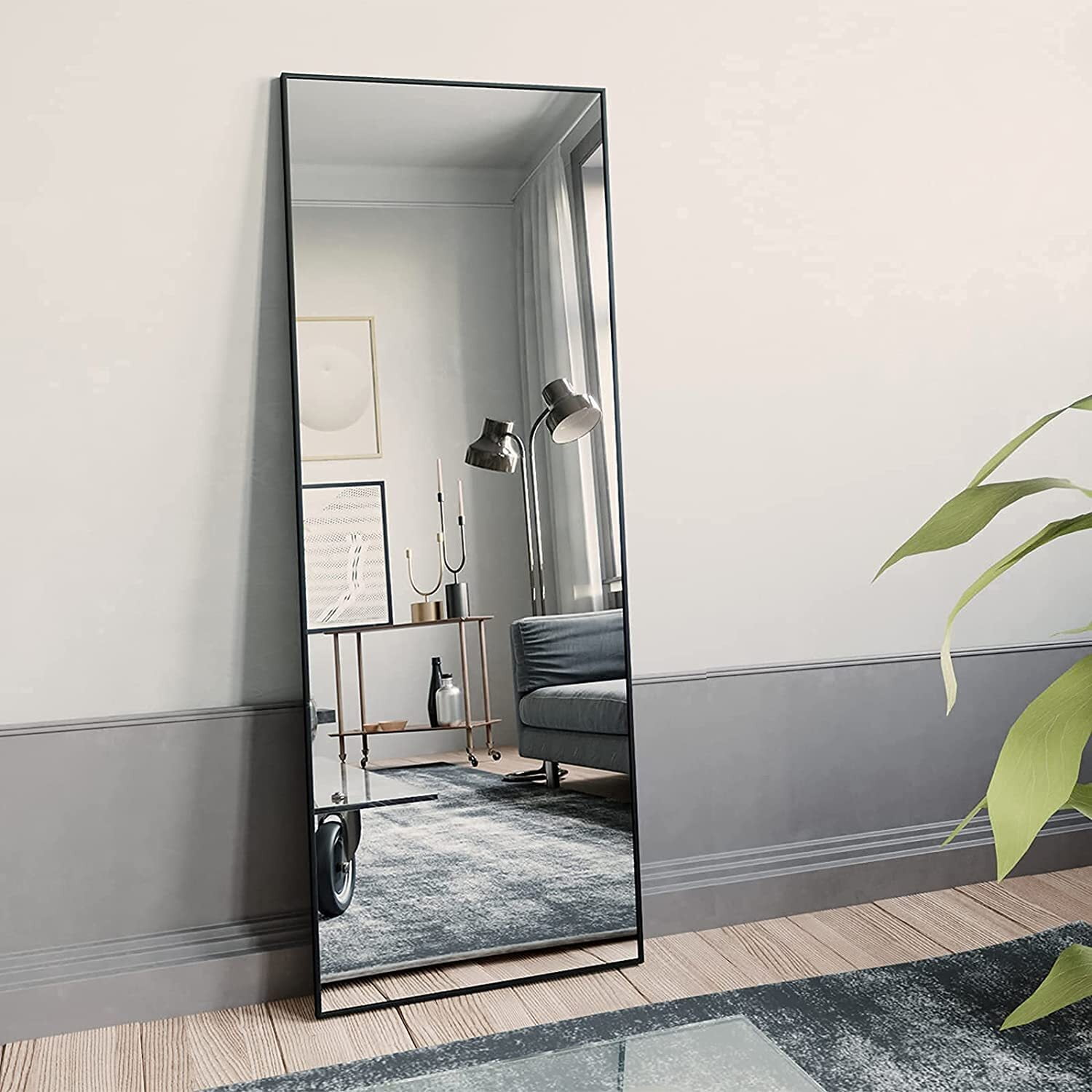 Free Standing Mirror Full Length Tilting Dressing Floor Bedroom Cloakroom Mirror 