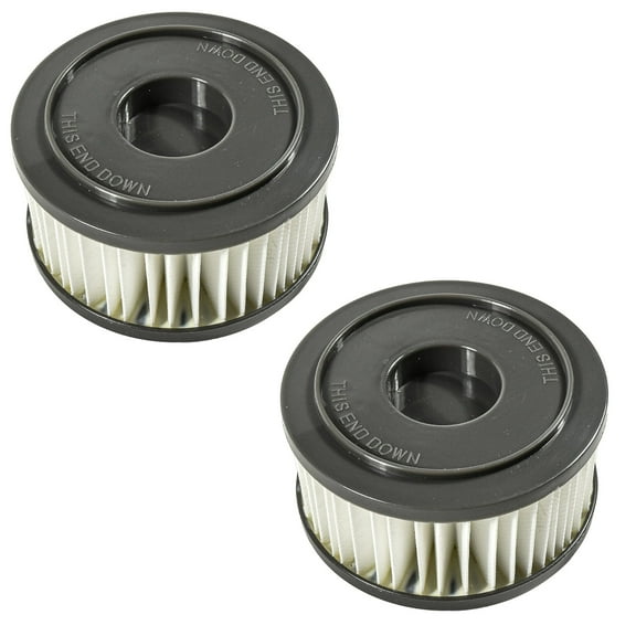 HQRP Filter 2-Pack replacement for Dirt Devil F15 F-15, 1SS0150000, 3SS0150001 fits Easy Lite Quick Vac UD40230, M084507 Extreme Quick Vac 1015000