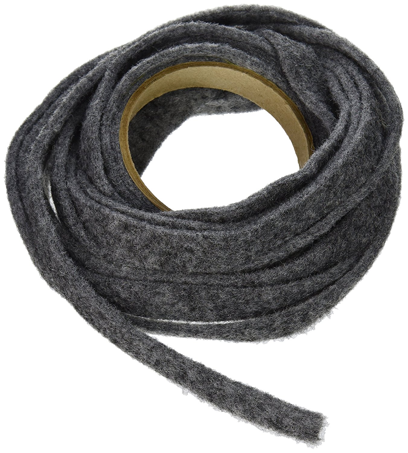 S258/17H Felt WeatherStrip 5/8Inch by 3/16Inch by 17Feet, Grey, An
