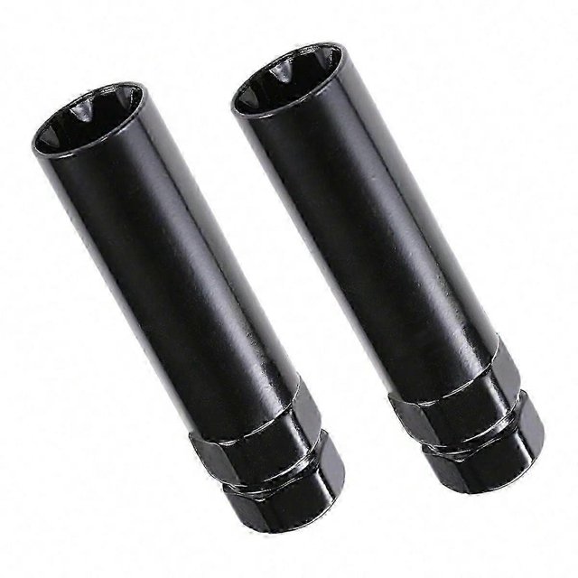 Fuel Wheel Lug Nut Key 7 Spline Sockets Wrench Replacement Aftermarket Lug Nuts for 14x1.5,14x2