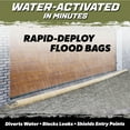 thumbnail image 5 of Flood Hero 18 ft Water Activated Sandbag - Flood Bag Barrier for Home, 5 of 6
