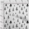 thumbnail image 2 of oneOone Cotton Cambric Light Gray Fabric Tree Craft Projects Decor Fabric Printed By The Yard 42 Inch Wide, 2 of 6