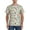 Rabbit And Butterfly1, variant on Gold Shiny Print Men's Dry Fit Mesh Athletic Shirts Moisture Wicking Tennis T-Shirt Tops