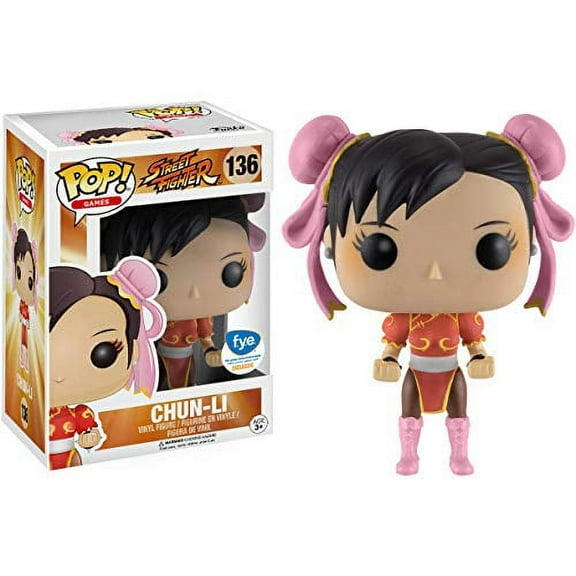Street Fighter Funko POP! Games Chun-Li Vinyl Figure [Red Outfit]