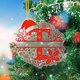 thumbnail image 5 of Decoraciones de Árbol de Navidad 26 Letras Decoraciones Colgantes de Navidad para Artesanías de Bricolaje, 5 of 5