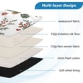 thumbnail image 3 of FORMRS 15-15.6 inch Laptop Sleeve Case Soft Carrying Quilted Computer Bag Cover, White Nordic Christmas House, 3 of 7