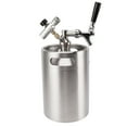 thumbnail image 1 of Pressurized Mini Beer Keg, Stainless Steel Mini Beer Barrel Labor Saving  for Home, 1 of 8