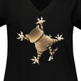 thumbnail image 4 of Inktastic Don't Let the Cat out Women's Plus Size V-Neck T-Shirt, 4 of 5