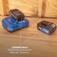 thumbnail image 7 of Kreg 20V Blue Ion Super Charger, 7 of 7