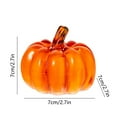 thumbnail image 3 of Eolstice LED Illuminated Pumpkin Lantern, Battery-Operated Luminous Halloween Decor, Tabletop Desk Mantel Light for Party Festival Atmosphere, 3 of 6