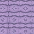 thumbnail image 1 of Ahgly Company Machine Washable Indoor Square Transitional Bright Lilac Purple Area Rugs, 6' Square, 1 of 7